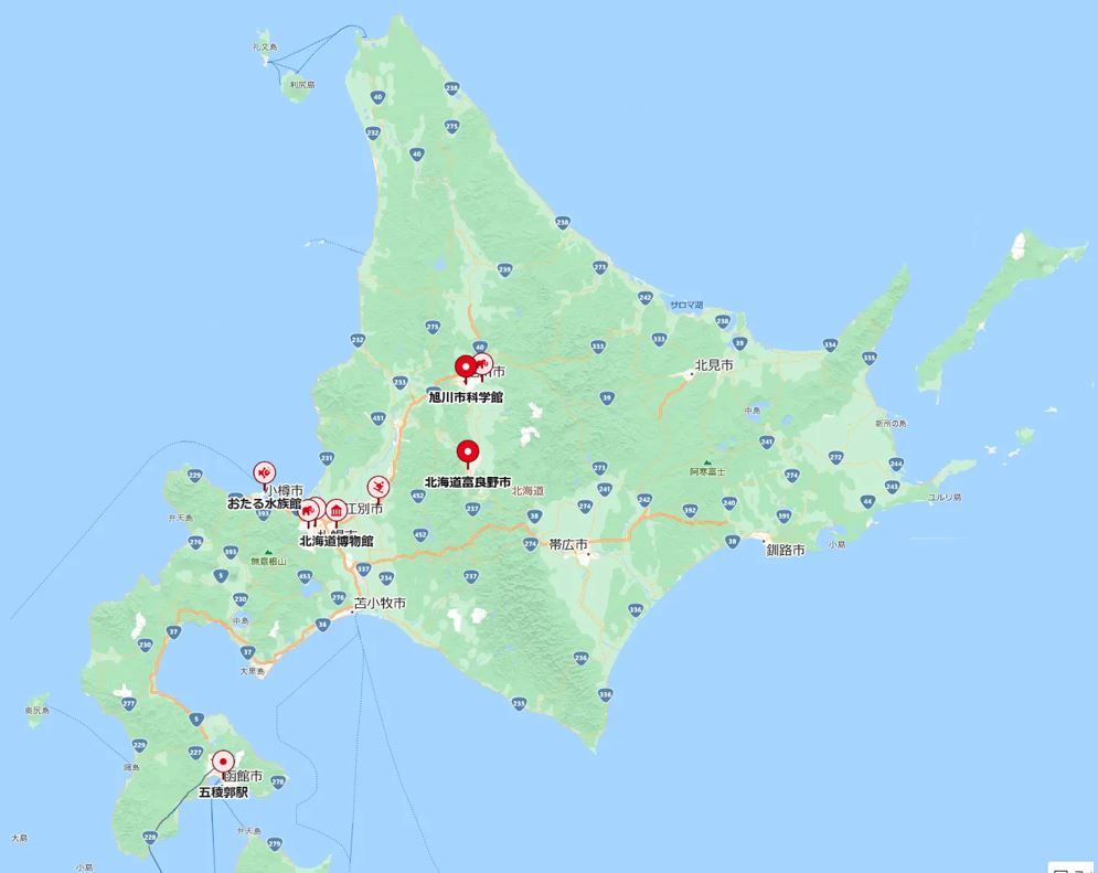 006　地図（北海道）